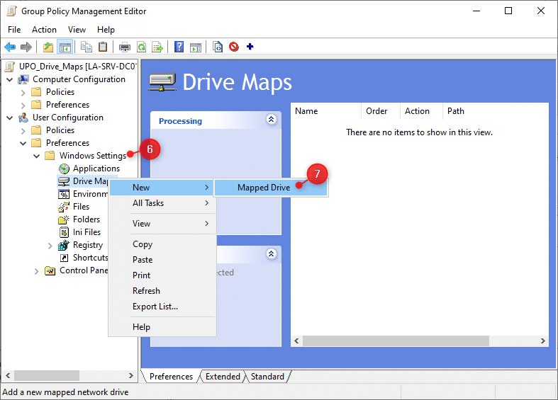 drive mapping